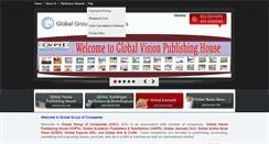 Desktop Screenshot of globalvisionpub.com